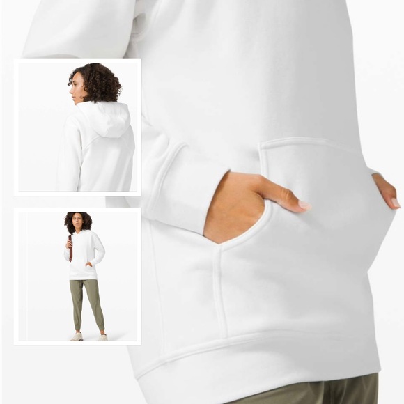 lululemon athletica Tops - Lululemon All Yours Hoodie *Fleece
White